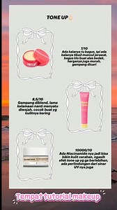 Tone up cream buat anak sekolah‼️ #toneup #tipsbuatanaksekolah | Tempat makeup tutorial