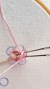 345K views · 2.9K reactions | New Unique Flower Hand Embroidery Tips #stitching #Needlework #easytips #skills #slowstitching #trending #fbviral #foryou #basic #reels #embroidery #video | Embroidery Skills ideas | Facebook