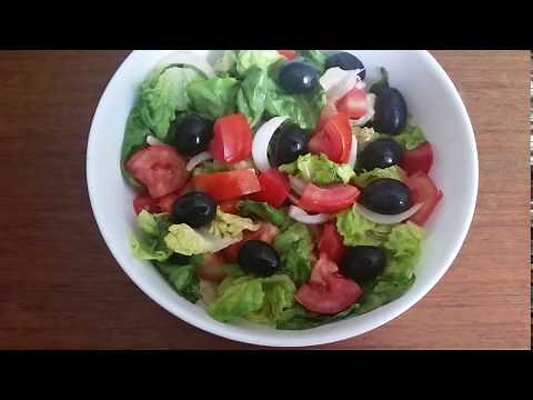 COMMENT FAIRE UNE SALADE - SALADE VERTE - IDÉE SALADE