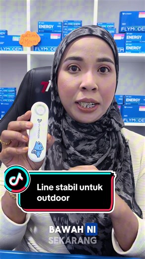 Pakai modem M86, line stabil bila outdoor. #wifiportable #kerjadarirumah #wifimudah #flymodem #flymodemm86