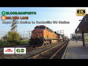 TTC & GO Transit POV Walk: Royal York Station to Cooksville GO Station Via Kipling Station