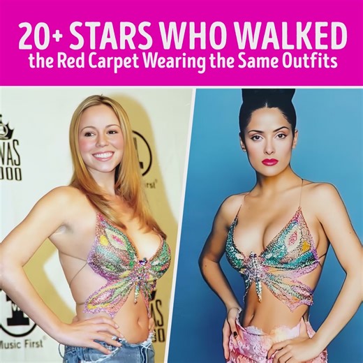 20 Stars Who Walked the Red Carpet Wearing the Same Outfits | CelebRatings