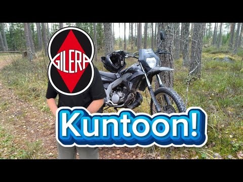 Gilera kuntoon ja testi ajot