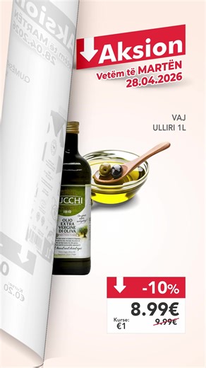 ETC Aksion Vetëm me datë 28 Prill. Për më shumë oferta kliko këtu: www.etc-ks.com #etc #elkosgroup