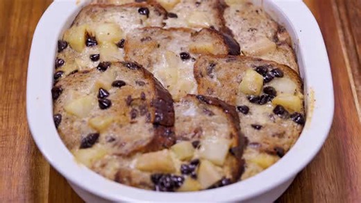 Pear Bread Pudding Recipe