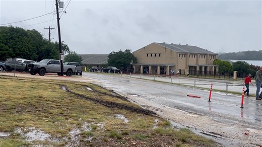 Ingram ES is a makeshift reunification center for families looking for their loved ones missing in the flood. | Jeremy Baker - KENS 5