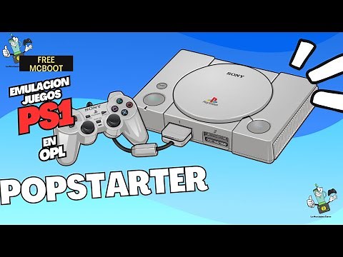 Como instalar juegos PS 1 en PS2 con popstarter y opl. Emulación de jugos de play 1 en play 2