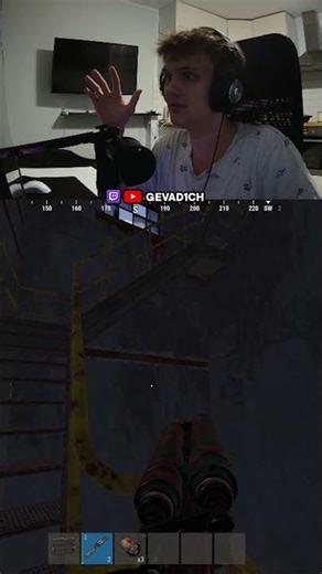 Actual reshade in rust👀 #gevad1ch #twitch #rust #rustsolo #solorust #shorts