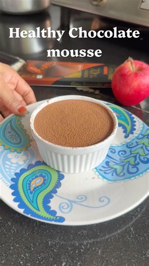 Easy Chocolate Mousse recipe | How to make chocolate mousse | Healthy dessert | Chocolate dessert