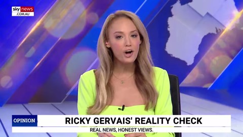 4.2K views · 110 reactions | Sky News host Caroline Marcus has reacted to a clip from comedian Ricky Gervais’ latest special on Netflix. Watch the full episode at www.skynews.com.au/flash | Sky News Australia | Facebook