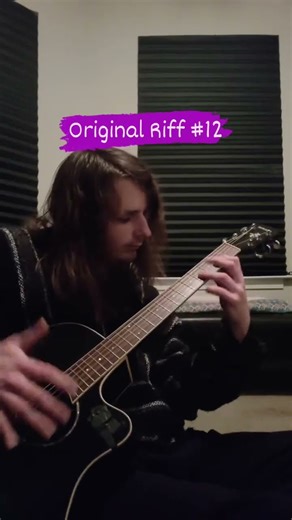 Original Acoustic Guitar Riff #12 🎸 | Daily #GuitarShorts #guitar #newriff