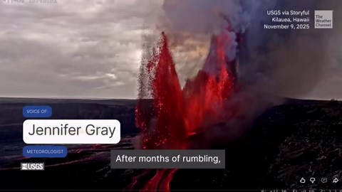 Mesmerizing Magma Spouts From Hawaii’s Kilauea