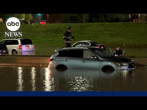 Several water rescues after flash floods in Milwaukee
