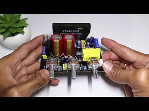 STK41X2 II AMPLIFIER With Bass And Treble | STK4122 - STK4132 - STK4152 - STK4192