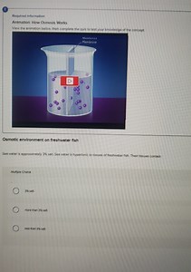 Required InformationAnimation: How Osmosis WorksView the anim... | Filo