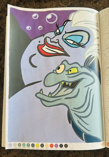 Disney Portraits: Painting Ursula from The Little Mermaid