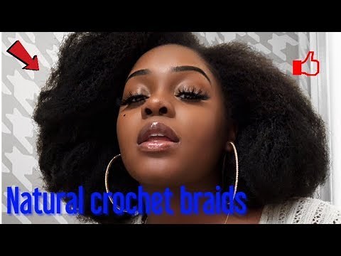 HOW TO: SUPER EASY NATURAL LOOKING CROCHET BRAIDS (Cuban Twist brand/Marley hair)