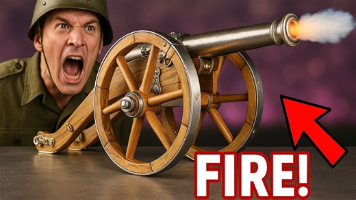 Restoration Of A Rusty Cannon