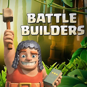 🔨 Grab your hammer, Builder, it's time to BATTLE! 🔨 At Town Hall 14, Builders will now take an active role in defending the Village, repairing nearby Defenses during battle. And, once upgraded, the Builder’s Hut will actively defend itself with a weaponized turret that shoots invading enemies! 😃 | Clash of Clans