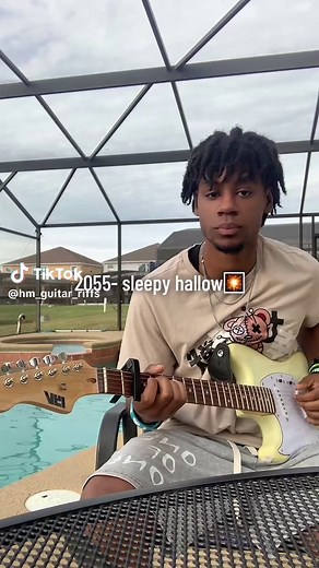 2055- sleepy hallow#2055 #guitarvibes #melodicrap #guitartok #sleepyhallow