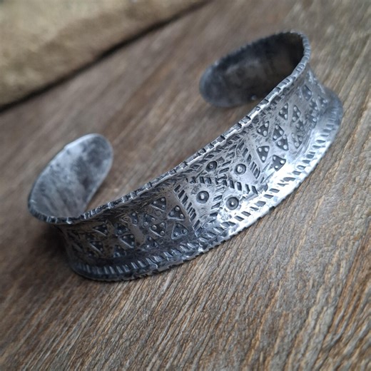 Viking Arm Ring Replica Hand Made in Pewter Destiny Runes - Etsy