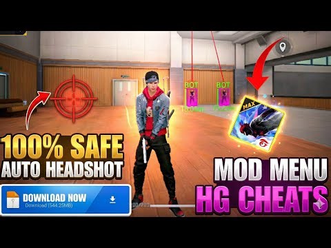 Free Fire Mod Menu APK🔥100% Safe & Anti-Ban Panel | Auto Headshot + Aimlock +Fly Hack | FF MAX Hack