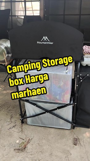 Camping Storage Box - Lightweight, Space-saving & Convenient
