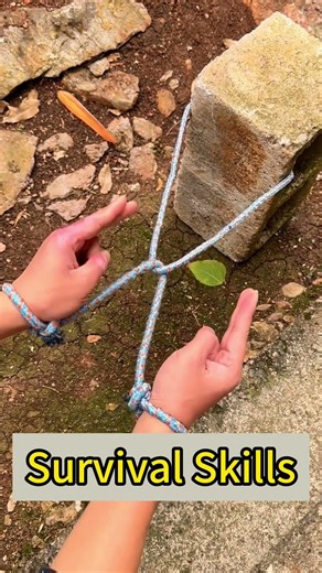 How to Escape ANY Rope Tie in Seconds! 🚨 #gtknot