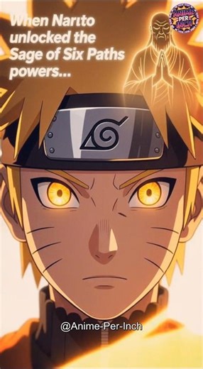 🤯 Sage of Six Paths Powers Revealed | #naruto #sixsage #anime #shorts