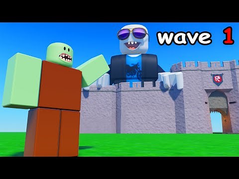 i survived Roblox build defense...
