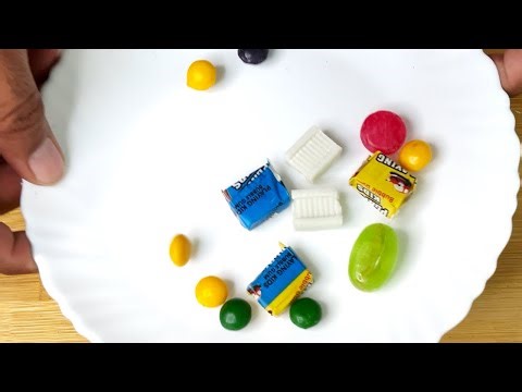 ASMR Candy & Bubble Gum Unboxing Oddly Satisfying Sounds 2025