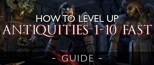 How to Level Up Antiquities 1-10 FAST in ESO - Dottz Gaming