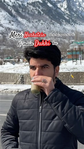 Dukh nahi khatam hota #travel #mountains #holiday #jammukashmir #explore #music #viral #jktourism