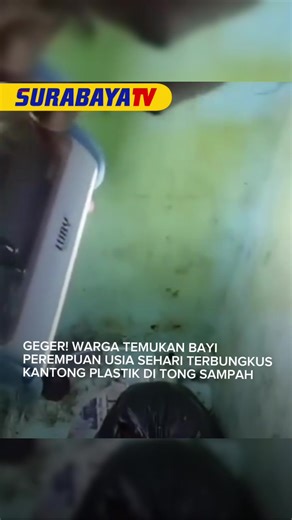 Bekasi - Warga Tytyan Kencana, Kelurahan Margamulya, Kecamatan Bekasi Utara, Dldigegerkan peneman bayi perempuan dalam kondisi terbungkus plastik sampah warna hitam di dalam tong sampah, Jum’at (6/3/2026). Bayi ditemukan karena suara tangisannya terdengar dari dalam plastik. Lurah Margamulya, Makpudin mengatakan warga beramai-ramai menemukan bayi tersebut. Bayi ditemukan sekitar pukul 20.30 WIB dan diperkirakan belum lama lahir, karena masih berbalut tali pusat. Bayi tersebut ditemukan di Peruma