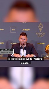 139K views · 2.4K reactions |  La réaction de Messi après son 8ème Ballon d'Or ! #interview #football #soccer #BallondOr #messi #leomessi #lionelmessi #miami #intermiami #InterMiamiCF #psg #argentina #barcelona #fcbarcelona | beIN SPORTS France | Facebook