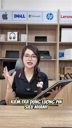 Hướng dẫn kiểm tra độ chai pin laptop Windows chỉ trong vài phút 👍#cohotech #viral #xuhuong #fyp #mẹo #WindowsTips #TechTok | Cohotech - Laptop xách tay Mỹ chính hãng