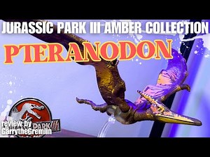 "It's a Birdcage!" Mattel Amber Collection Jurassic Park III PTERANODON review by GarrytheGremlin