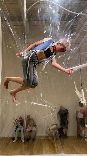 Living Sculpture: The Vacuum-Packed Human #shorts #facts