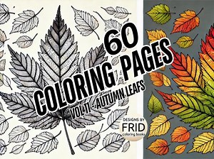 Autumn Leafs Coloring Book – 60 PAGES - Embrace the Beauty of Fall With Stunning Leaf Designs! Perfect Gift for All Ages. - Etsy Australia