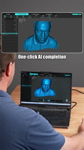 Want a full human model without scanning the whole body?