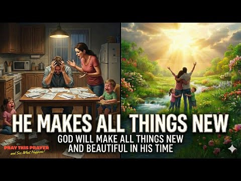 God Makes All Things New | He Makes All Things Beautiful in His Time| Peaceful Prayer & Devotional