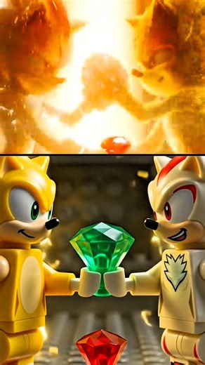 Sonic and Shadow Combine Forces 😱 | LEGO Super Sonic Power Trailer