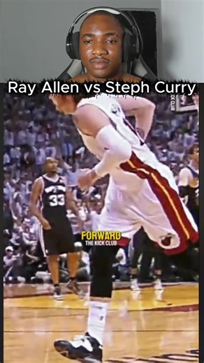 Ray Allen vs Steph Curry? 👀 #nbahighlights #basketball #stephcurry #rayallen #reaction
