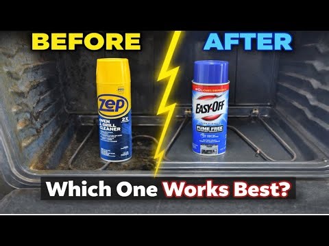 Which Oven Cleaner Should You Use!? - Zep vs Easy Off - Oven Cleaning