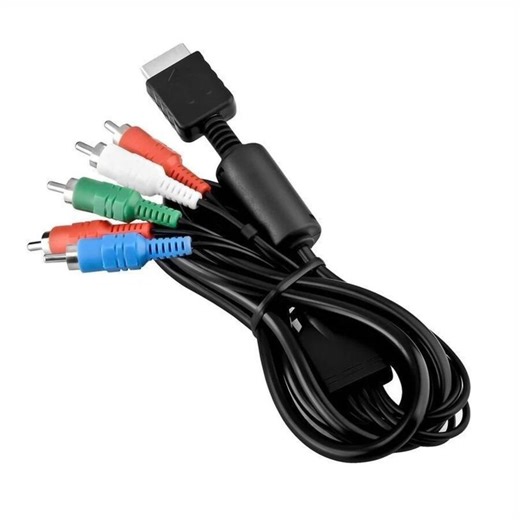 Stock Preferred 6FT HD Component RCA AV Video Audio Cable Cord Black PS-AVCOMP-6FT
