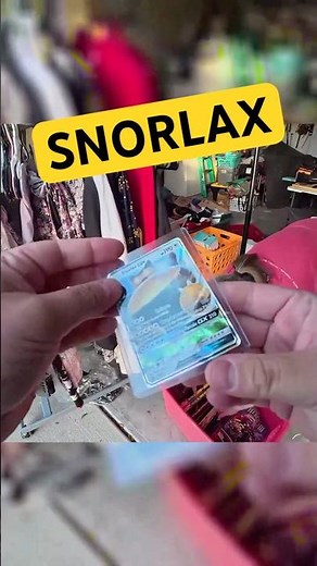 Rare Find Snorlax GX Pokemon Card Discovered!