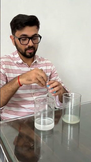 📘 Litmus paper test — simple, colourful aur full of surprise!#science #experiment #cbse