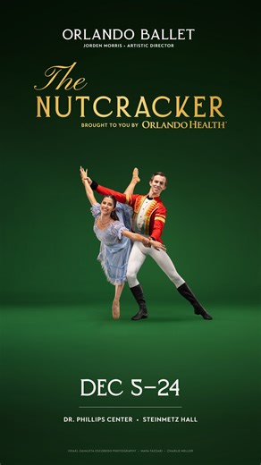 Kick off the holidays with Orlando Ballet’s The Nutcracker! 💫 Save 30% on tickets with code SAVE30 on select seats — now through Nov 1 only. Don’t miss the most magical show of the season! 📅 December 5–24 with Family-Friendly Performances on December 13 & 20 📍 Dr. Phillips Center for the Performing Arts | Steinmetz Hall 🎟 Family-friendly performances at link in @orlandoballet bio #TheNutcrackerOB #OrlandoBallet #FamilyHoliday #OrlandoKids #HolidayTradition #BalletMagic | Orlando Ballet Compa