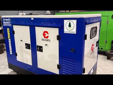 💪Load King💪15kva Escorts Recon silent dg with full load sound Testing Hazaribagh Jharkhand delivery