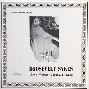 Roosevelt Sykes - Live At Webster College, St. Louis